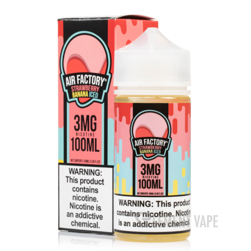 strawberry banana ice vape juice Strawberry Banana Ice - Air Factory 100ml strawberry banana ice vape juice Strawberry Banana Ice - Air Factory 100ml